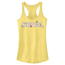 Junior's Lost Gods Natural Flowers Racerback Tank Top