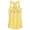 Junior's Lost Gods Natural Flowers Racerback Tank Top