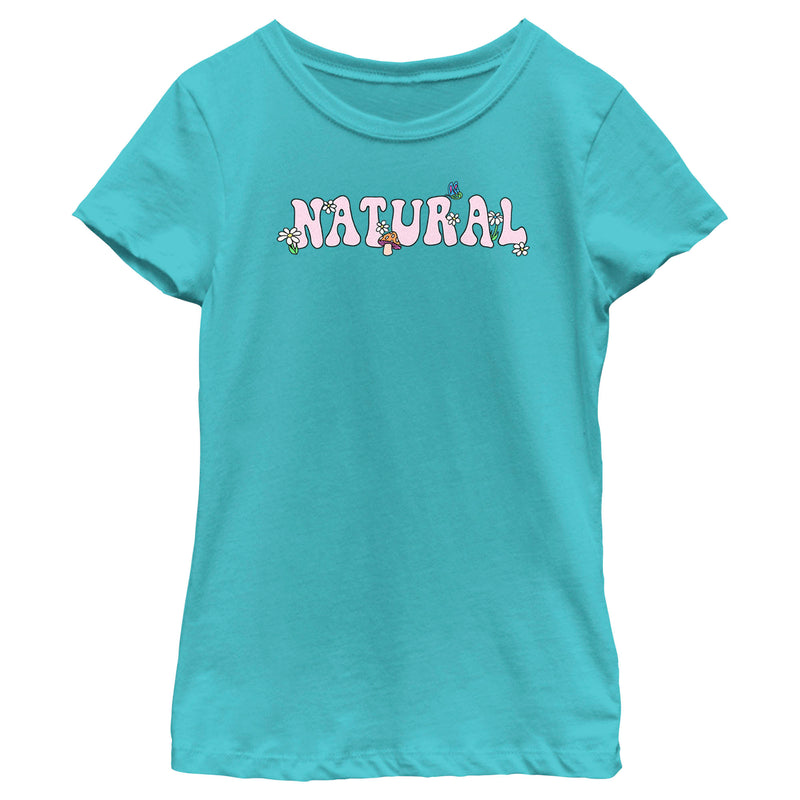 Girl's Lost Gods Natural Flowers T-Shirt