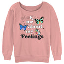 Junior's Lost Gods My Feelings Butterflies Sweatshirt