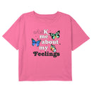 Girl's Lost Gods Ask About My Feelings Butterflies T-Shirt