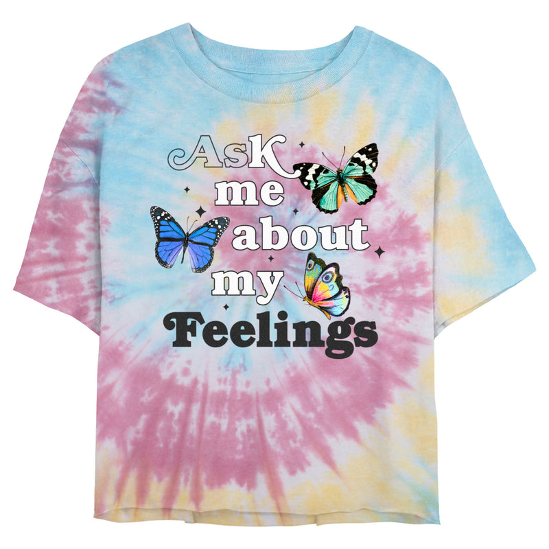 Junior's Lost Gods My Feelings Butterflies T-Shirt