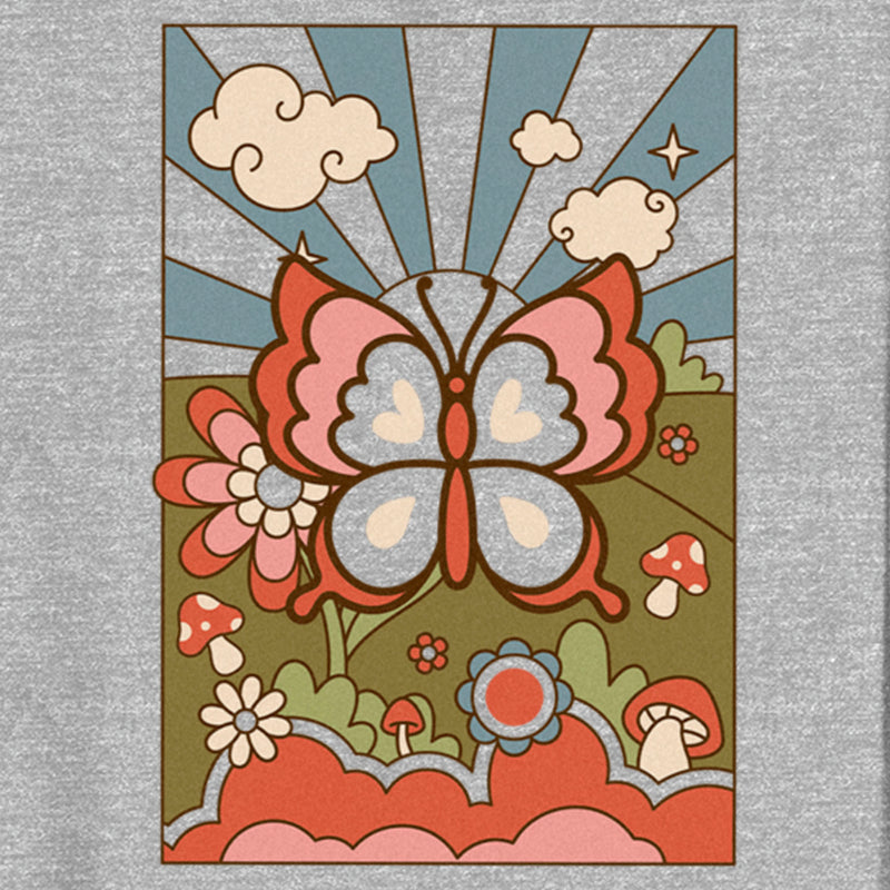 Junior's Lost Gods Retro Butterfly Tarot T-Shirt