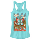 Junior's Lost Gods Retro Butterfly Tarot Racerback Tank Top