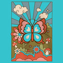 Girl's Lost Gods Retro Butterfly Tarot T-Shirt