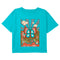 Girl's Lost Gods Retro Butterfly Tarot Card T-Shirt