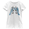 Girl's Lost Gods Butterfly Anime Face T-Shirt