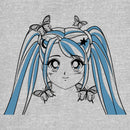 Junior's Lost Gods Butterfly Anime Face T-Shirt