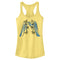 Junior's Lost Gods Butterfly Anime Face Racerback Tank Top