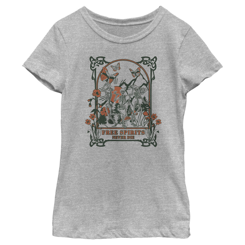 Girl's Lost Gods Free Spirits Skeletons T-Shirt