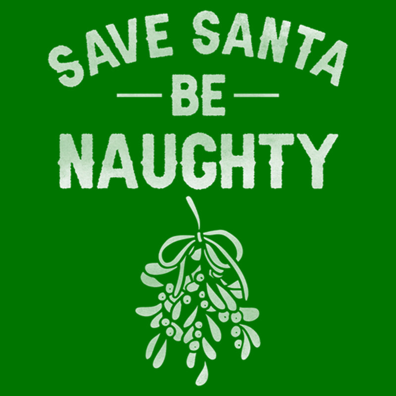 Men's Lost Gods Save Santa Be Naughty T-Shirt