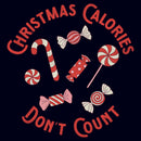 Women's Lost Gods Christmas Calories Don't Count T-Shirt