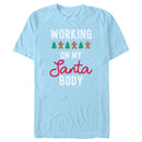 Men's Lost Gods Working On My Santa Body T-Shirt