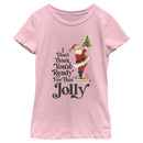 Girl's Lost Gods Santa You're Ready for This Jolly T-Shirt