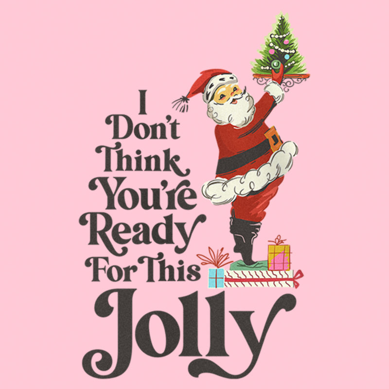 Girl's Lost Gods Santa You're Ready for This Jolly T-Shirt