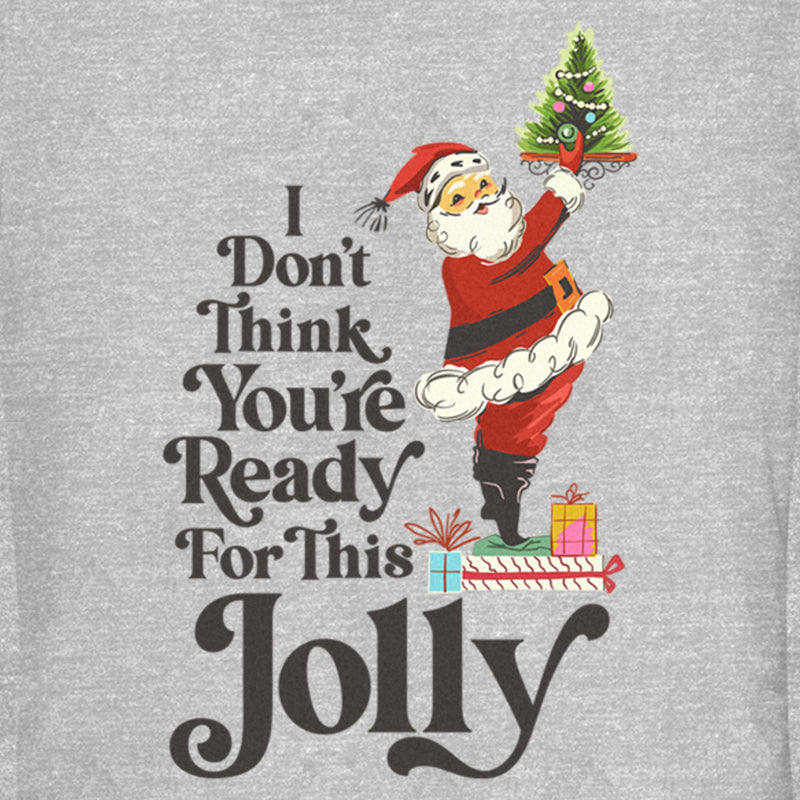 Junior's Lost Gods Santa You're Ready for This Jolly T-Shirt