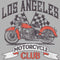 Junior's Lost Gods Los Angeles Motorcycle Club Fade T-Shirt