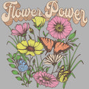 Junior's Lost Gods Flower Power T-Shirt