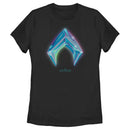 Women's Aquaman and the Lost Kingdom Shiny Emblem T-Shirt