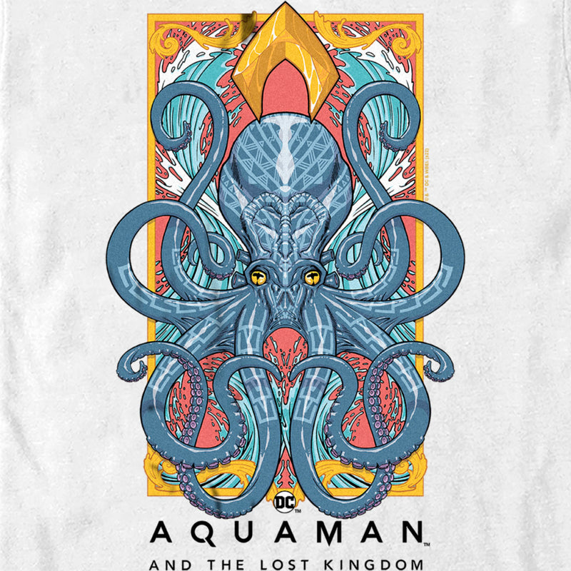 Men's Aquaman and the Lost Kingdom Topo Poster T-Shirt