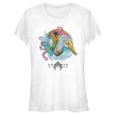 Junior's Aquaman and the Lost Kingdom Seahorse Logo T-Shirt