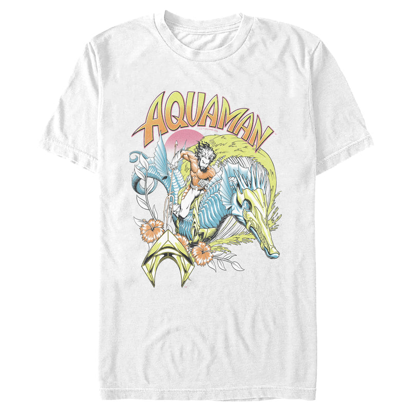 Men's Aquaman and the Lost Kingdom Retro Pastel Poster T-Shirt