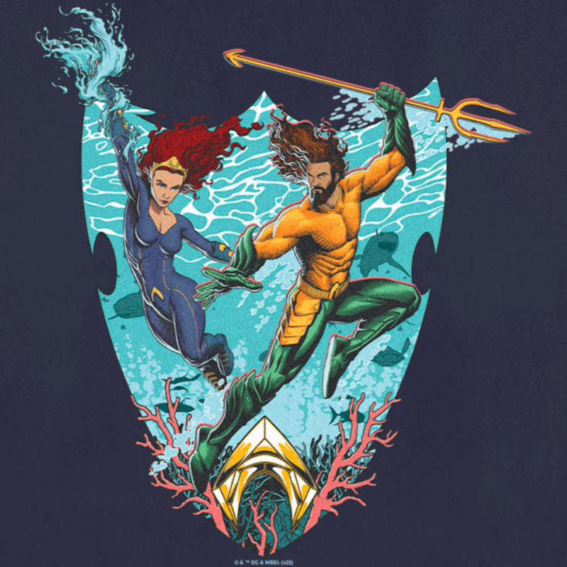 Women's Aquaman and the Lost Kingdom Mera and Aquaman T-Shirt