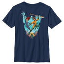 Boy's Aquaman and the Lost Kingdom Mera and Aquaman T-Shirt