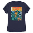 Women's Aquaman and the Lost Kingdom Comic Book Cover T-Shirt
