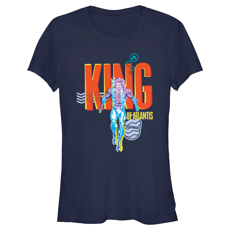 Junior's Aquaman King of Atlantis T-Shirt