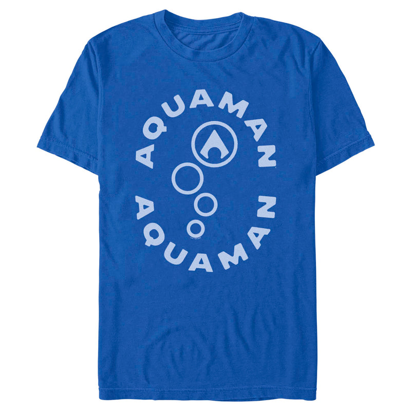 Men's Aquaman King Bubbles T-Shirt