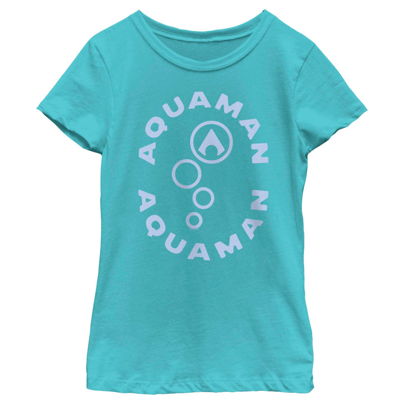 Girl's Aquaman King Bubbles T-Shirt