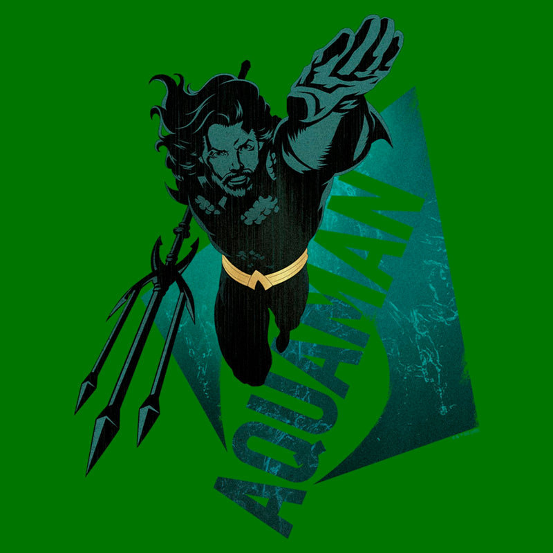 Men's Aquaman Trident King Swimming T-Shirt