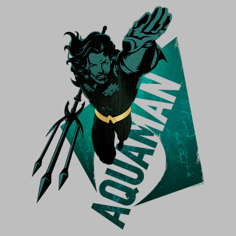 Women's Aquaman Trident King Swimming T-Shirt