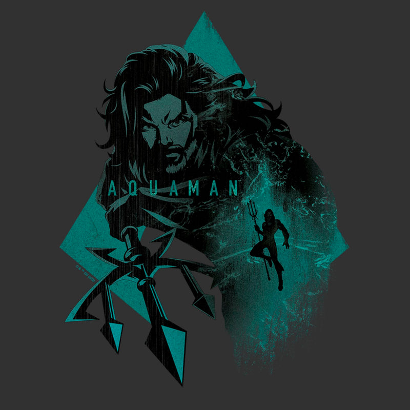 Men's Aquaman King Ocean Shadow T-Shirt