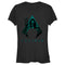 Junior's Aquaman Trident Shape T-Shirt