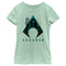 Girl's Aquaman Trident Shape T-Shirt