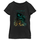 Girl's Aquaman King Ocean Rain T-Shirt