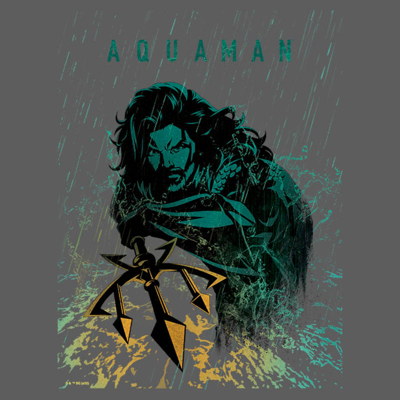 Girl's Aquaman King Ocean Rain T-Shirt