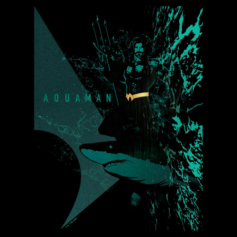 Men's Aquaman King Shark Ride T-Shirt