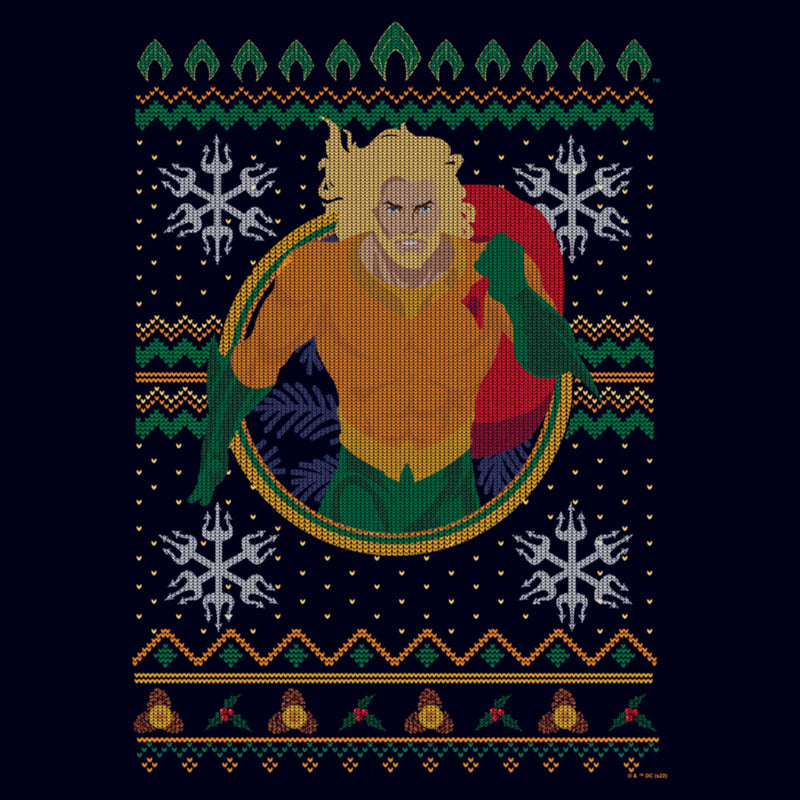 Women's Aquaman Water King Ugly Sweater T-Shirt