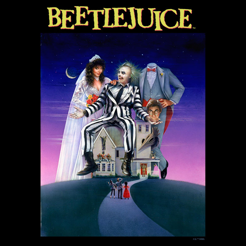 Men's Beetlejuice Classic Poster T-Shirt