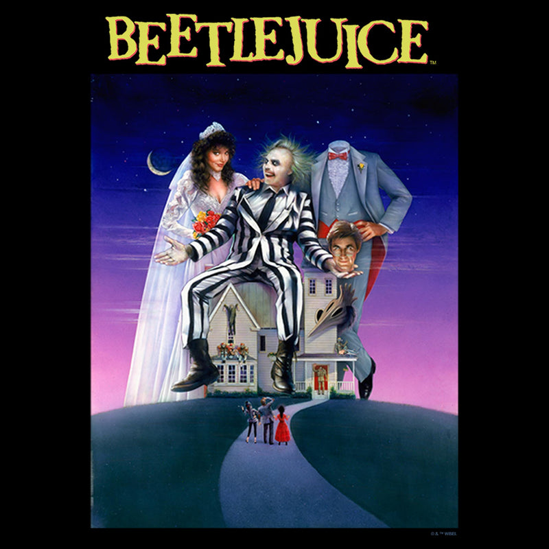 Junior's Beetlejuice Classic Poster T-Shirt