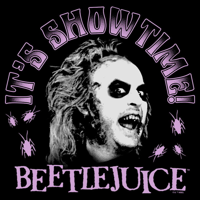 Women's Beetlejuice It's Showtime Pink T-Shirt