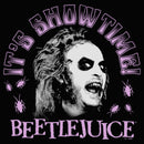 Junior's Beetlejuice It's Showtime Pink Racerback Tank Top