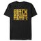 Men's Black Adam Golden Logo T-Shirt