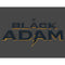 Junior's Black Adam Black Logo Racerback Tank Top