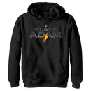 Boy's Black Adam Lightening Logo Pull Over Hoodie