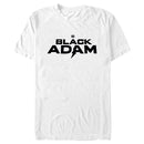 Men's Black Adam Bold Black Logo T-Shirt