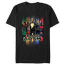 Men's Black Adam Superheroes From JSA T-Shirt